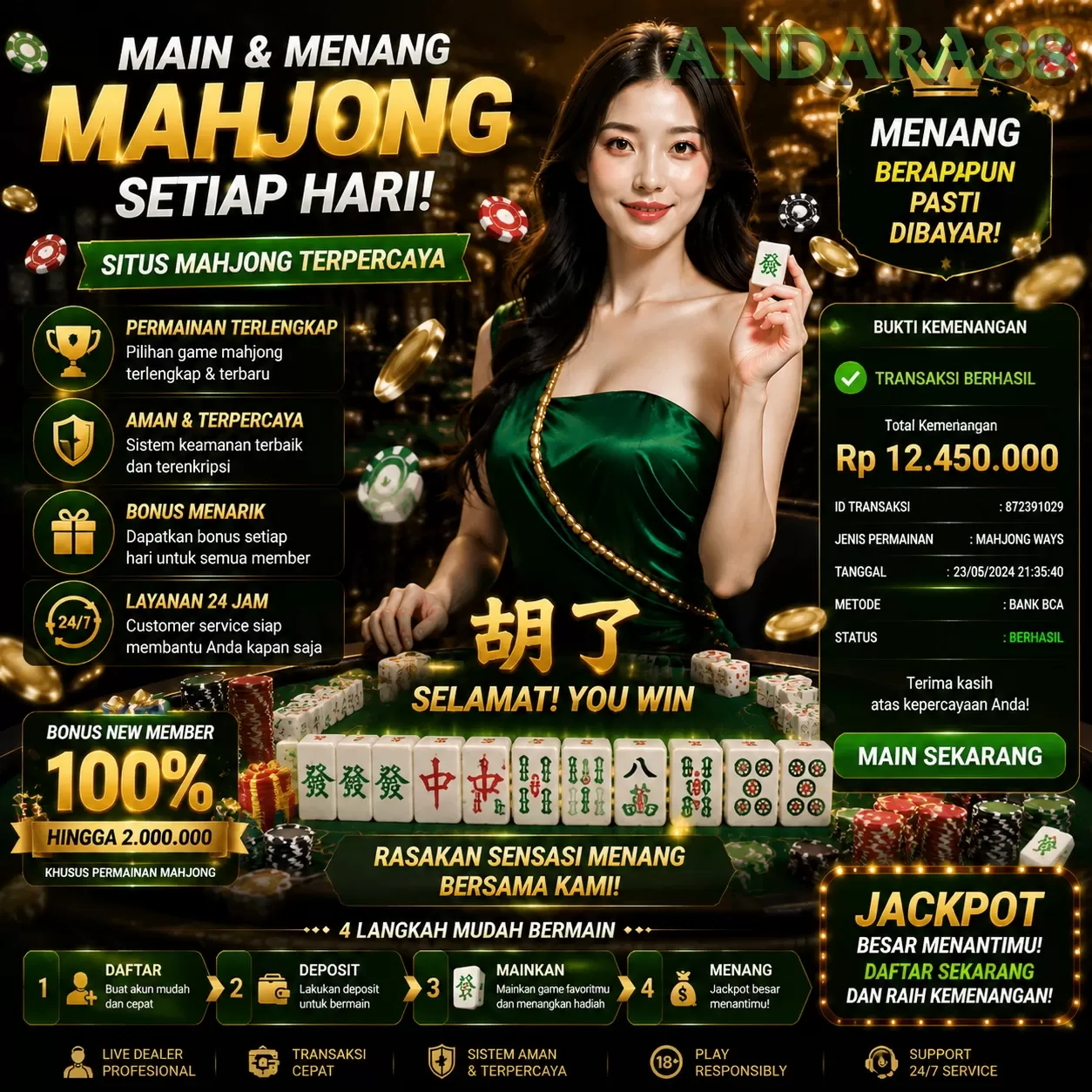 Apa Saja Jenis Game yang Tersedia di andara88